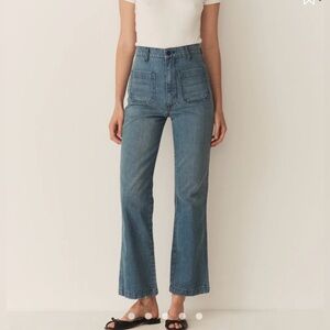 DÔEN MARITIME JEAN Women's 👖 100% COTTON ! 💙